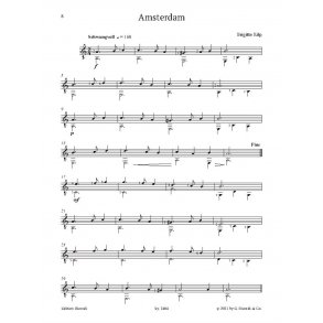 Lust auf Gitarre : 12 Gitarren-Etüden von romantisch bis rockig